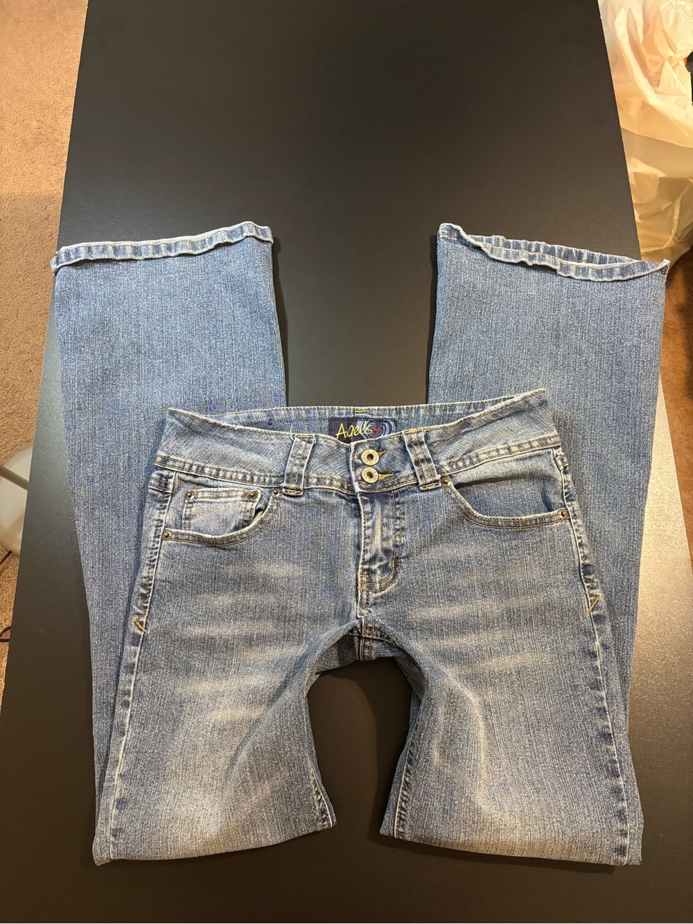 2000s y2k Angels lowrise bootcut jeans
